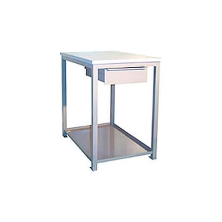 Built Rite Br Built-Rite Drawer, Shelf Shop Stand, Shop Top Square Edge, 18"W x 24"D x 30"H, Blue SD12B90-BL